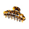 QinGoo Turtle Medium Hair Clip Cellulose Acetate Hair Clip Hair