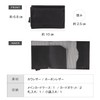Mura Men's Trifold Mini Wallet Skimming Prevention Wallet Genuine Leather