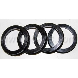 Gorilla Hubcentric Rings (73mm Wheel to 56.15mm Hub, Set/4) for Subaru to RPF1