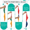 Magic Scarf 2 Pieces Hanky Props Scarf Color Changing Handkerchief
