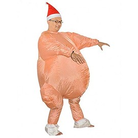 Christmas Roast Turkey Inflatable Fancy Dress Costume