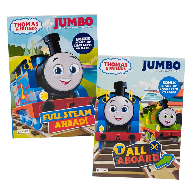 Thomas Coloring and Activity Book with Friends Stand-Up Character on