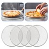 6 Pack 10 Inch Aluminum Pizza Screen, Seamless Round Non-Stick