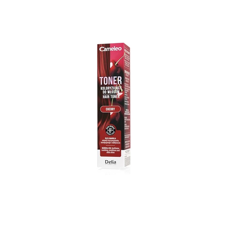 Cameleo - Toner Colorante per Capelli Ciliegia, Toner Lavabile Senza