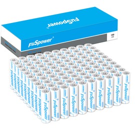 Fuspower AA Batteries Double A Battery 1.5V AA Heavy Duty Batteries 100 Pack