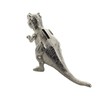 Knight Silver Plated T-Rex Dinosaur Money Box