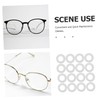 ULTECHNOVO 200 Pcs Flat Eyewear Gaskets for Eyeglass Frame Repair