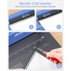 MAKEASY Spiral Binding Machine, 12 Sheets Punch Capacity, Electric Coil