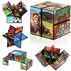 Animal Cube Magic Cube, Infinity Cube, Anti-Stress Cube IQ Puzzle,
