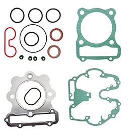 Motorcycle Top End Head Gasket,SEMOLTO Top End Gasket Set Kit for Honda 1985-01 XR250R 85-87 XL250 Top End Gasket Kit - Athena P400210600221