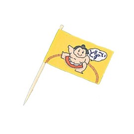 Lunch Flag (200 Pieces) Sumo Wrestler