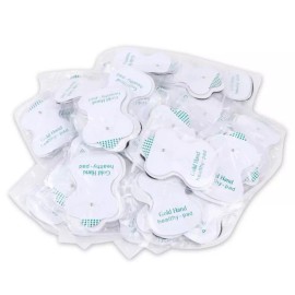 Unbranded 50PCS Massager & Electrode Snap On Replacement Pads For Pulse Tens Unit USA