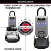 MASTER LOCK Portable Light Up Dial Key Safe with Shackle,