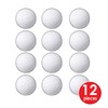 Beistle, 12 Piece Volleyball Cutouts, 13.5'' (White/Black)