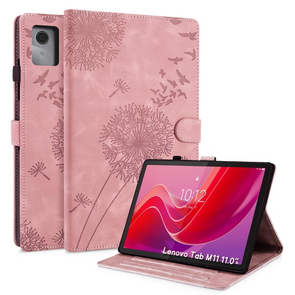 Rostsant Case for Lenovo Tab M11 2024 Dandelion PU Leather