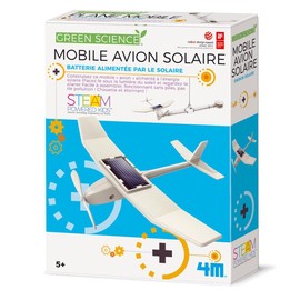 Kit de fabrication Green Science : Avion Solaire