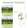 Hanging Crystal Suncatchers with Butterflies, Hanging Garden Suncatchers