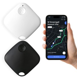 Pack of 2 GPS Key Finder Bluetooth 5.2, Smart Tag GPS Tracker for Android & iOS, Key Fob Tracker for Keys, Wallet, Bag, Pet, Suitcase, with Bi-Directional Tracking di 15 m