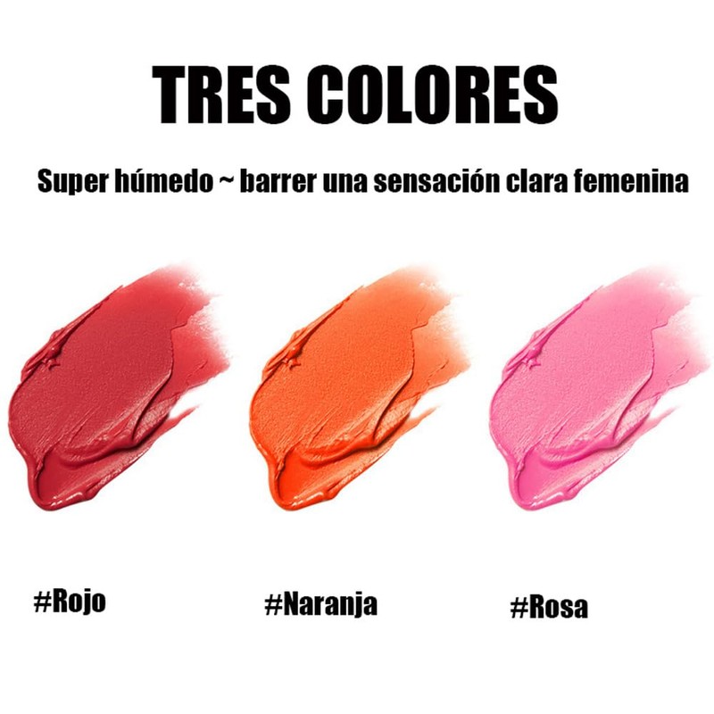 Barra de Rubor en Crema，Barra de Rubor Hidratante de Textura