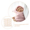 Totority Cotton Swaddle Blanket Soft Breathable Double Muslin for Newborns