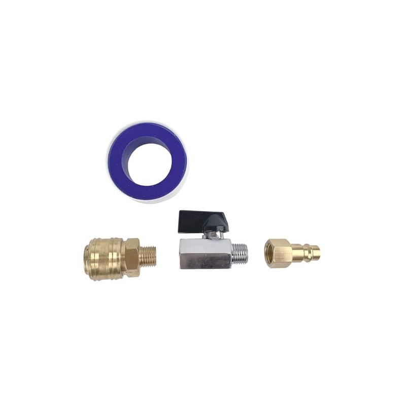 WELDINGER Compressed Air Quick Release Coupling 1/4 Inch with Ball