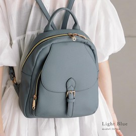 VITAFELICE sby2122p Women's Flap Mini Backpack, blue (light)