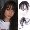 FFWTPY Hair Accessories, Clip-In Bangs with Temples, Fringe, Synthetic Extension,