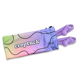 The Original Croptuck: Lightweight Adjustable Band for Crop Tops, Tucking, Cropping Oversized Tops, Layering, Shortening Dresses & No-Sew Fashion Hacks:_Lavender 2 Pack - Medium (sizes 8-16)