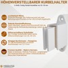 markiso® Crank Holder for Roller Shutter Crank [Made in Germany]