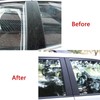 x xotic tech Pillar Post Side Door Window Cover Trim