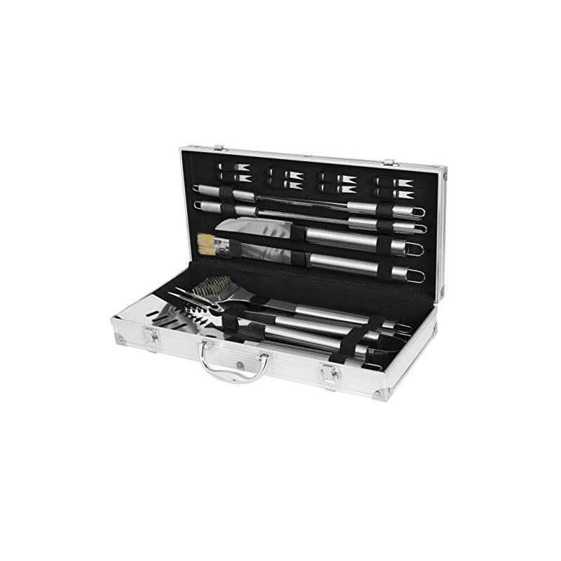 The Great Outdoor 23 Piece Stainless Stainless Steel Grilling Accessories