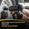 20V Max Cordless Impact Rubber Protective Boot PB891-92B(DCF891) 20V Max