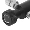 G1/2-14 CO2 Refill Adapter Connector Black Soda ASA Release Valve
