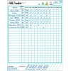Penguin Planner Monthly Bill Tracker Calendar Chart Dry Erase WhiteBoard