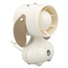Handheld Fan Cute Cartoon Dog Shaped 3 Speeds Rechargeable Portable