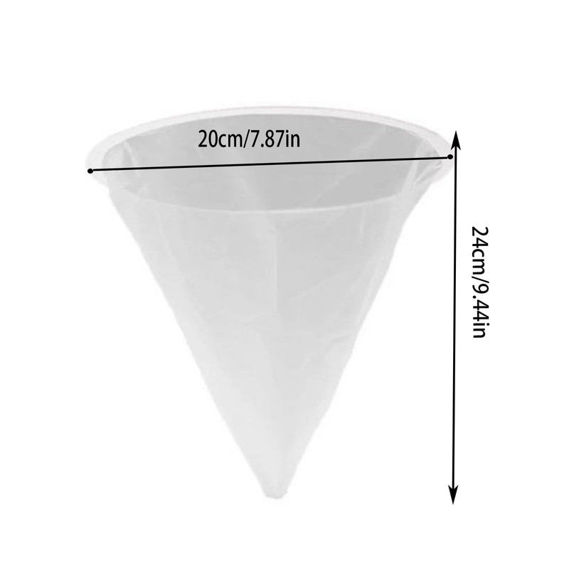 Bustlwor Pack of 4 Honey Strainer Nylon, Ultra Fine Funnel