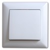 Visage Switch On/Off Switch Flush-Mounted White Frame + Insert, Certification: