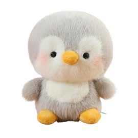 Cuddly Toy Penguin Plush Toy, 16 cm Small Animals Filled Jungle Animal Plush, Otter Plush, Cute Pink Pig, Plush Toy for Babies, Room Decoration, Gift for Birthday (Penguin)