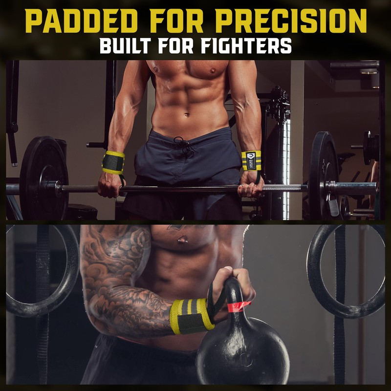 Weight Lifting Wrist Wraps – 18” Cotton Wrist Support with