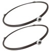 Misimain Upgraded Universal 9.5 Inch Turntable Roller Ring for LG