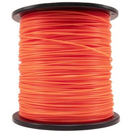 HOTS Round .080" Trimmer Line, 080 String Trimmer line,080 Weed Eater String line Replacement for String Trimmer Weed Trimmer 3-Pound,1200-ft Length String Trimmer Line (Orange)