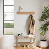Kazai. Wall-Mounted Coat Rack 'Toke' - Modern Design Coat Rack