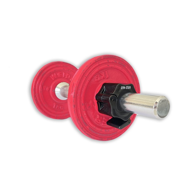 Protone 2" or 1" Olympic Barbell Clips - Locking clamp