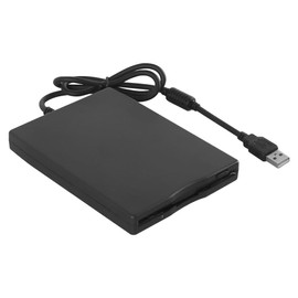 Laroal Portable 3.5" USB Floppy Drive External USB Floppy Drive 1.44MB Floppy Drive Reader 3.5" External for Win 98se, 7 8, Me 2000, XP, Vista, PC, OS8.6 or above