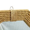 Nagina International Large Nautical Jute Mirror for Bathroom | Nautical