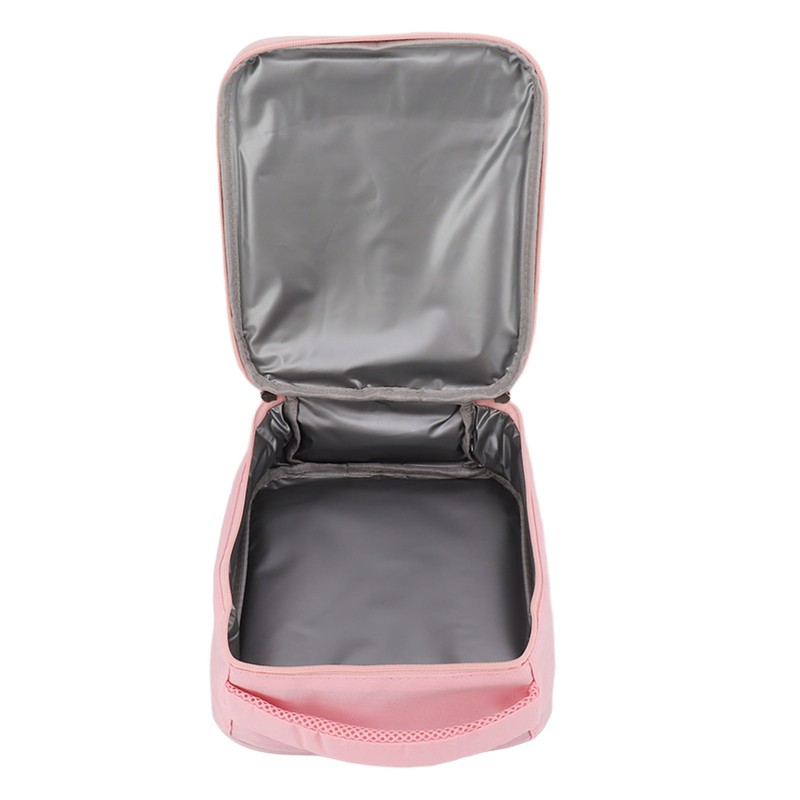 Insulated Lunch Holder Rabbit Pattern Portable Lightweight Handheld Oxford Cloth