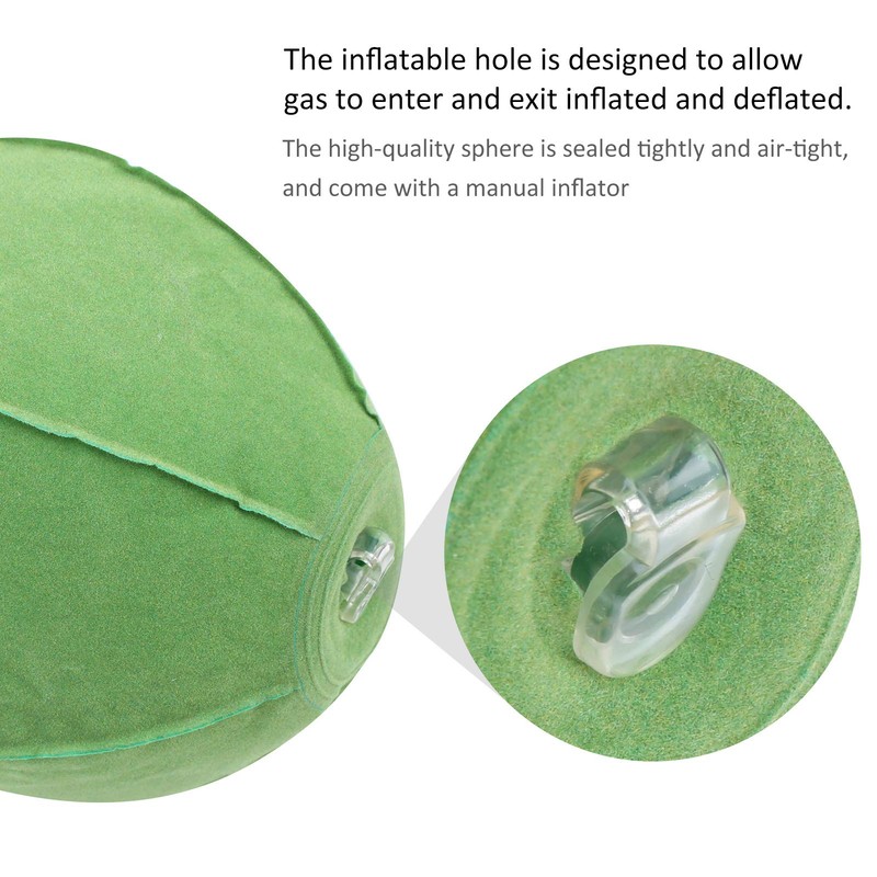 RiToEasysports Bola Inflable de corrección de Movimiento de Postura de