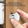 GAGIRA 100PCS 1/4" Plastic Plugs Hole, Cabinet Hole Decorative Covers,