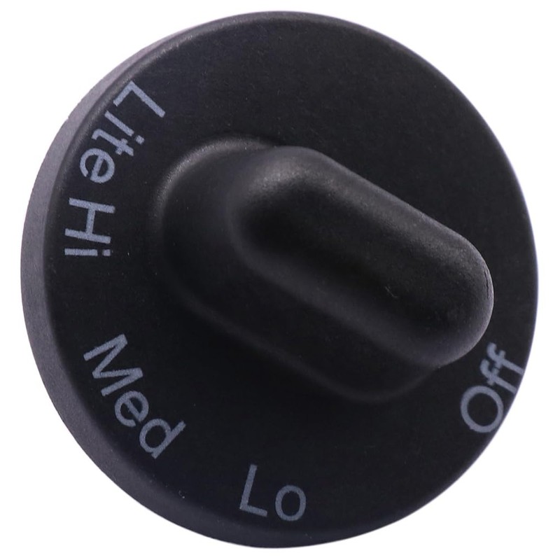 4 Pack Range Burner Control Knobs Compatible with Jenn Air