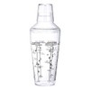 Avanti Acrylic Cocktail Shaker, 700 ml Capacity, Clear